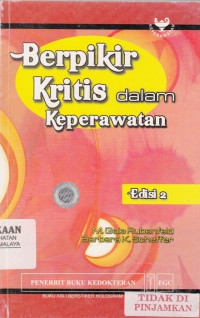 Berpikir Kritis Dalam Keperawatan