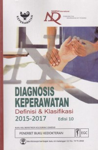Image of Diagnosis Keperawatan Definisi & Klasifikasi 2015-2017 Edisi 10