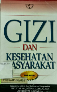 Gizi Dan Kesehatan Masyarakat