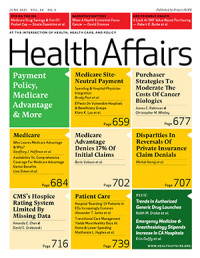 Image of Health Affairs Journal