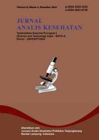 Image of Jurnal Analis Kesehatan Poltekkes Tanjungkarang