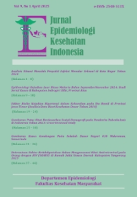 Image of Jurnal Epidemiologi Kesehatan Indonesia Universitas Indonesia