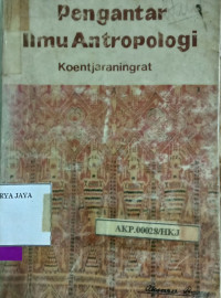 Image of Pengantar  Ilmu Antropologi
