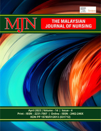 Image of The Malaysian Journal of Nursing